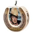 John Wayne Horseshoe Decorative Ornament